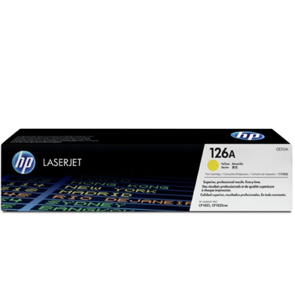 Tóner Original HP 126A Amarillo - CE312A