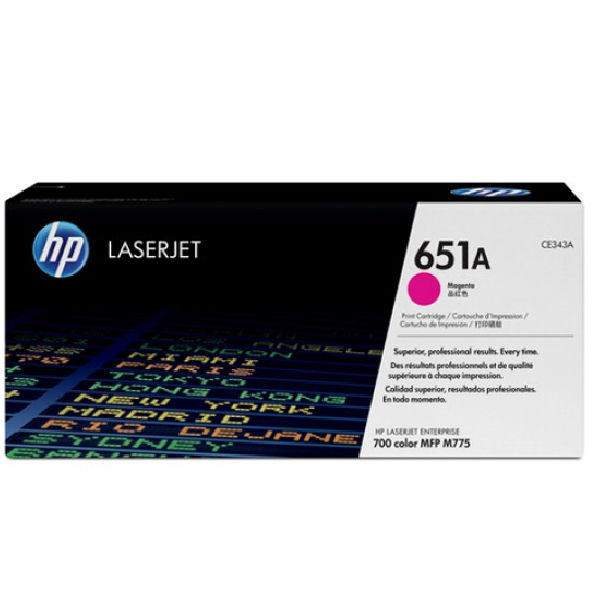 Toner original CE343A hp