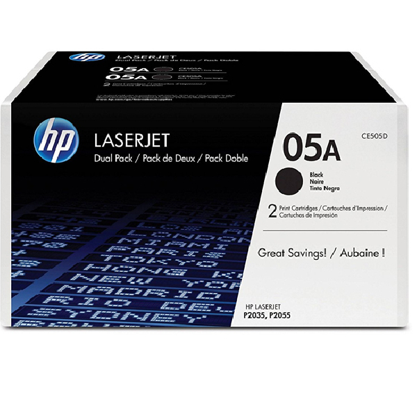 Toner original CE505D hp 05a negro