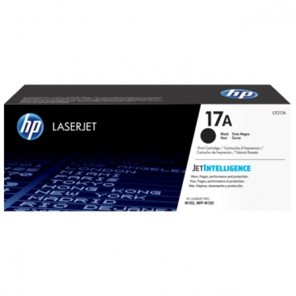 Tóner Original HP 17A Negro - CF217A