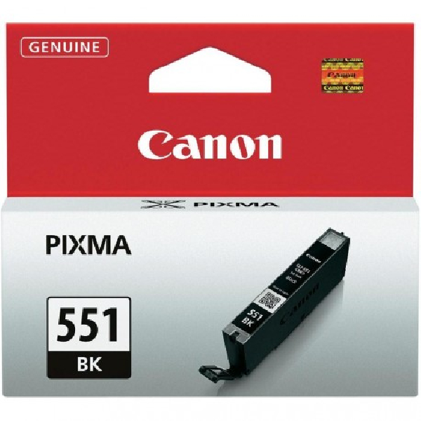 Cartucho Inkjet original CLI551BK canon negro