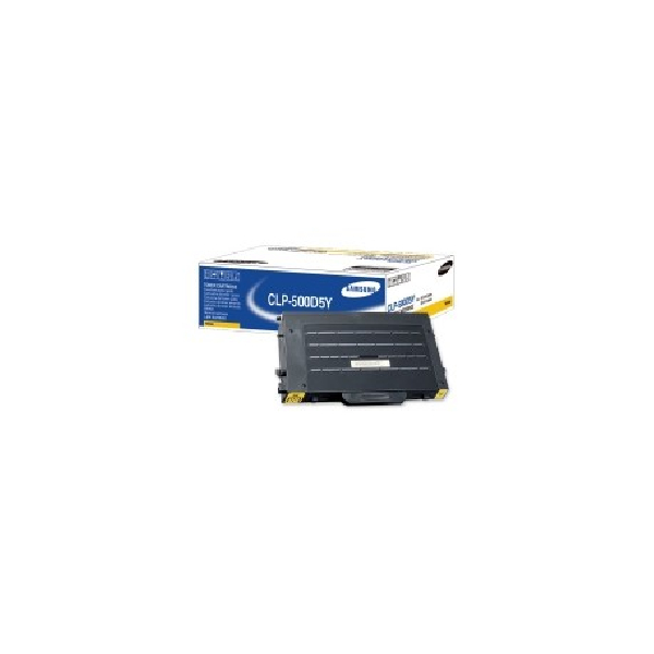 Toner original CLP500D5Y-EL samsung amarillo