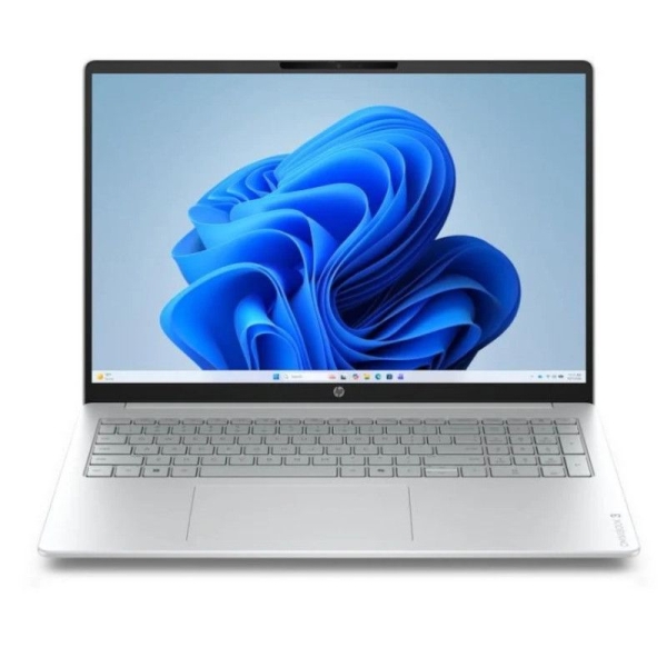Portatil HP Omnibook 3 16-BU0077NS - i3-100U · 16" FHD · 8GB · 512GB SSD · Win11 · Plata