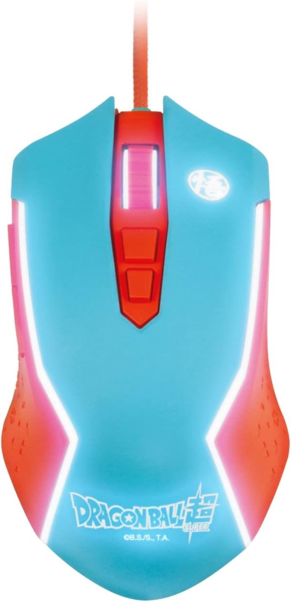 Raton Gaming con Cable BLADE GOKU - 8000DPI · Led RGB ·Cable 1.8m · Dragon Ball Super