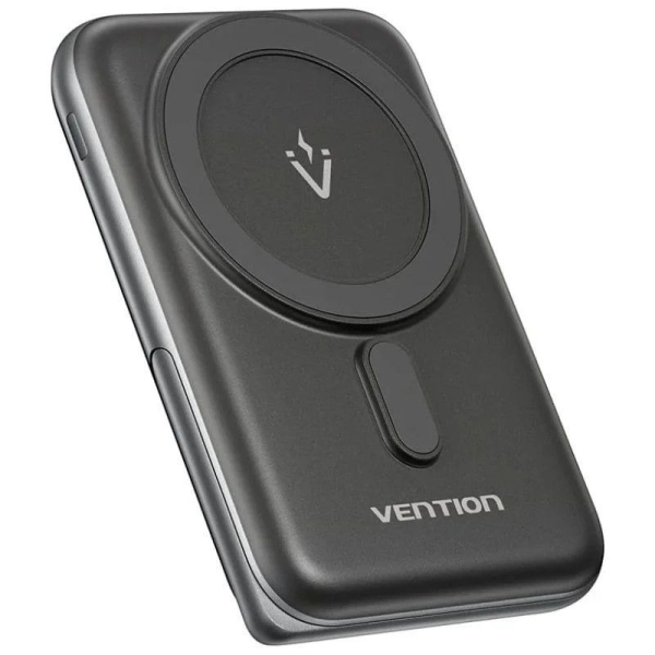 Powerbank Inalámbrica VENTION FHNB0 - 10000mAh · USB Tipo C · Negro