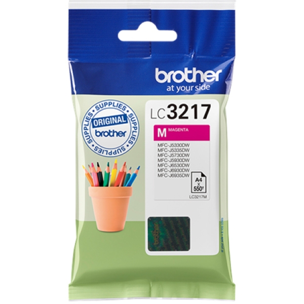 Cartucho Original BROTHER LC3217 Magenta - LC3217M