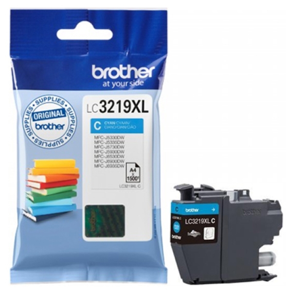 Cartucho Original BROTHER LC3219XL Cian - LC3219XLC