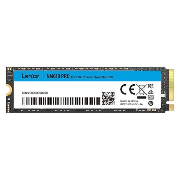 Disco Duro Interno SSD LEXAR NM610PRO - 500GB · M.2
