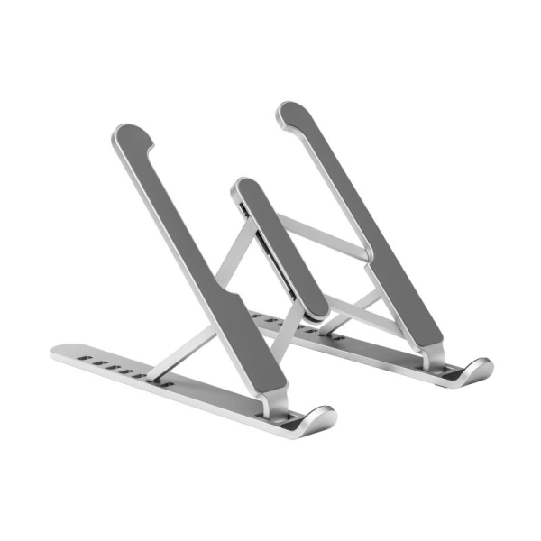 Soporte Elevador para Portátil AISENS LPS1M-099 - 7 Niveles de Altura · Plegable · Gris