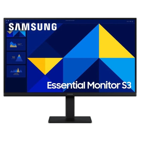 Monitor SAMSUNG Essential S3 S24D300GAU - 24" FHD · HDMI · VGA · 100Hz · Negro