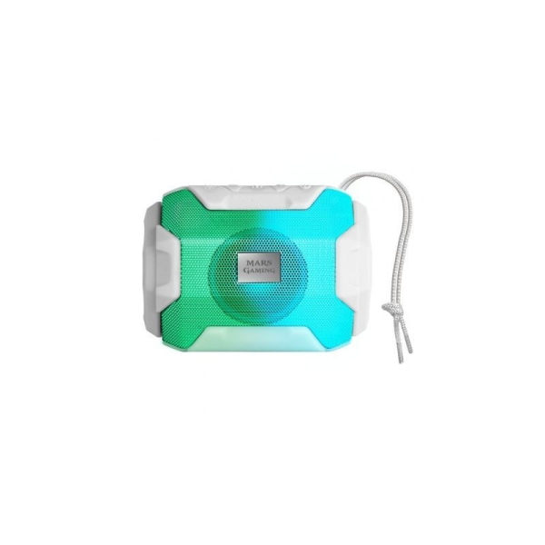 Altavoz Bluetooth MARS GAMING MSBAXW - BT 5.0 · 10W · 1200 mAh · Blanco