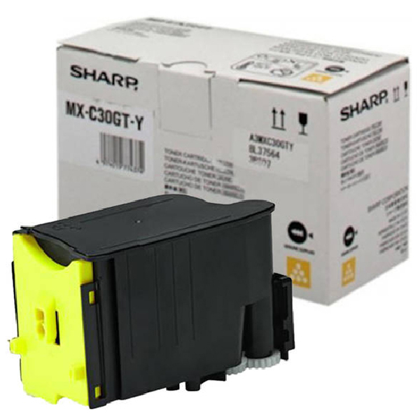 Toner original MXC30GTY sharp amarillo