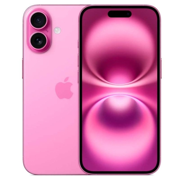 Smartphone APPLE 16 MYEG3QL/A - Chip A18 · 6.1" Súper Retina XDR · 256GB · iOs 18 · Rosa