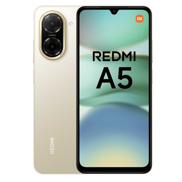Smartphone XIAOMI Redmi A5 - Unisoc · 6.88" 120Hz · 4GB · 128GB · Android 15 · Oro