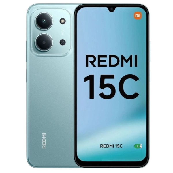 Smartphone XIAOMI Redmi 15C - Helio G81 · 6.9" LCD IPS · 8GB · 256GB · HyperOS · Verde