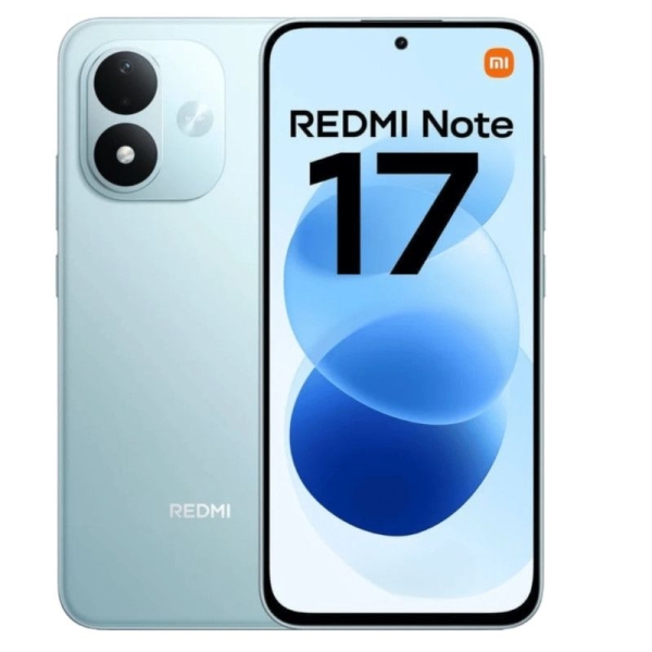 Smartphone XIAOMI Redmi  Note 17 - NFC · Sanpdragon 6s Gen4 · 6.9" ·  6GB · 256GB · HyperOS 3 · Azul