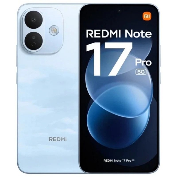 Smartphone XIAOMI Redmi Note 17 Pro - 5G · NFC · Sanpdragon 6s · 6.83" ·  6GB · 256GB · HyperOS 3 · Azul