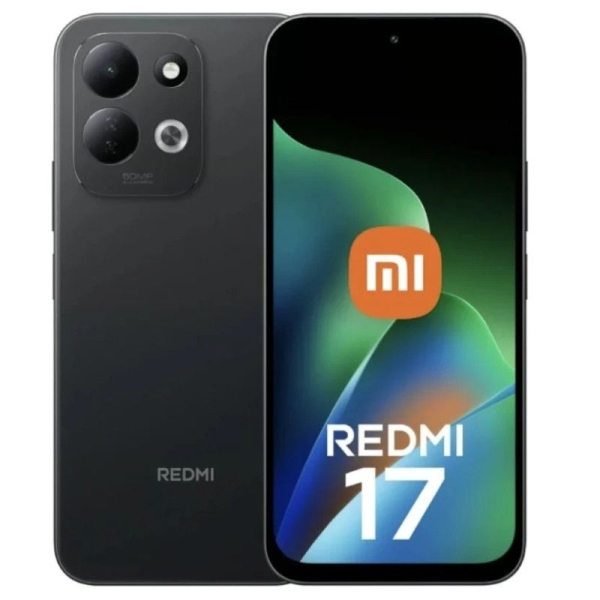 Smartphone XIAOMI Redmi 17 - 5G · NFC · Sanpdragon 4 · 6.9" ·  4GB · 128GB · HyperOS 3 · Negro
