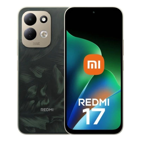 Smartphone XIAOMI Redmi 17 - NFC · MediaTek Helio G91 · 6.99" ·  4GB · 256GB · Verde