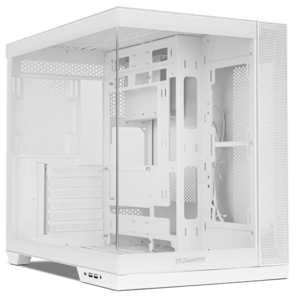 Caja Semitorre NOX Hummer Astra Neo -  3.5" · 2.5" · USB 3.0 · USB Tipo C · Blanco