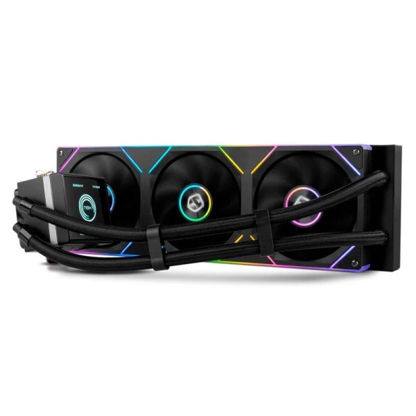 Ventilador PC con Refrigeración Líquida PC NOX Hummer M-360 - ARGB · LCD 360mm · Negro