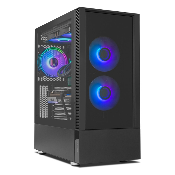 Caja Semitorre Gaming NOX Hummer Nemesis - ATX · Micro ATX · 3x3.5" · 3x2.5" · USB 3.0 · USB 2.0 · ARGB · Negro