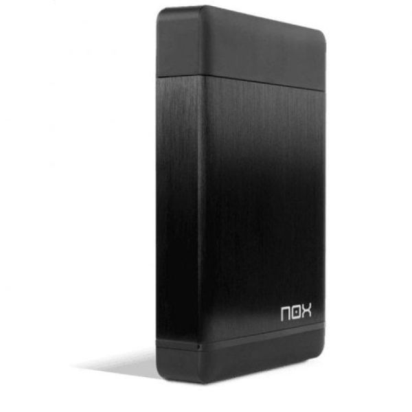 Caja Externa para Disco SSD/HDD NOX Lite - USB 3.0 Gen1 · Negro
