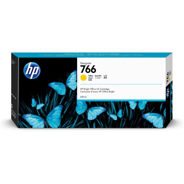 Cartucho Original HP 766 Amarillo - P2V91A