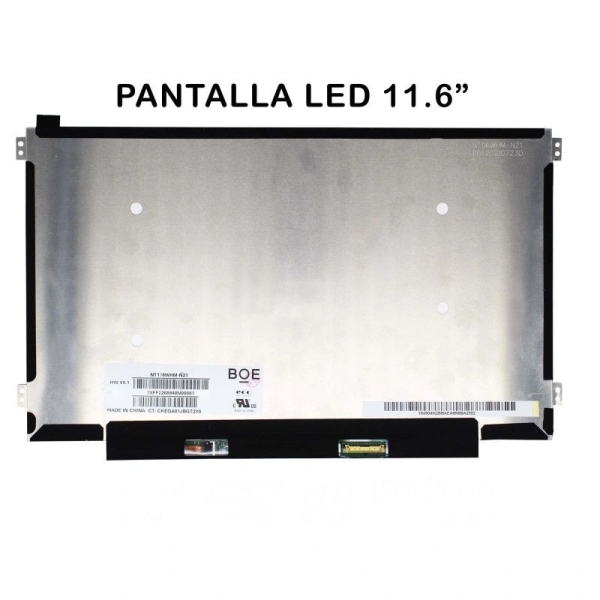 Pantalla de Repuesto para Portátil  PANED116ID - 11.6" · LENOVO 100E 2ND GEN X121E 100E 81M8 100E 2ND