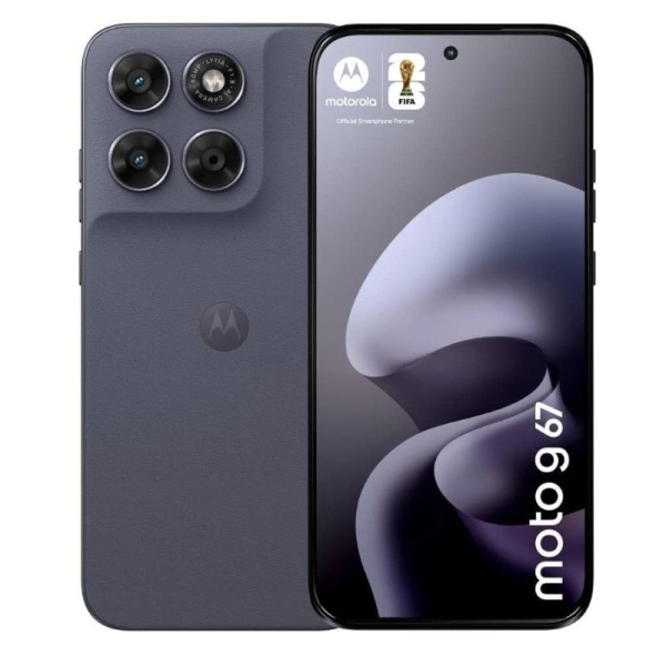 Smartphone MOTOROLA Moto G67 - 5G · NFC · Dimensity 6400 · 6.78" LCD ·  4GB · 128GB · Android 16 · Gris
