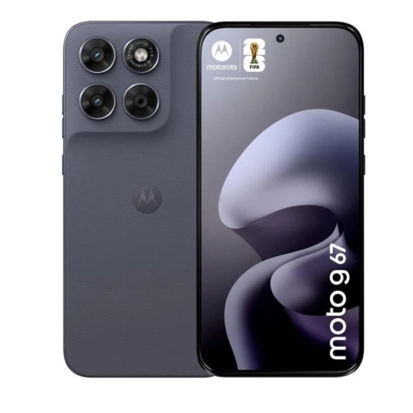Smartphone MOTOROLA Moto G67 - 5G · NFC · Dimensity 6300 · 6.8" LCD ·  8GB · 256GB · Android 16 · Gris