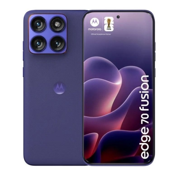Smartphone MOTOROLA Edge 70 Fusion - 5G · NFC · Snapdragon 7s Gen 3 · 6.78" AMOLED ·  8GB · 256GB · Android 16 · Violeta