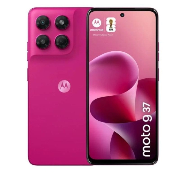 Smartphone MOTOROLA Moto G37 - 5G · NFC · Dimensity 6300 · 6.67" LCD ·  4GB · 128GB · Android 16 · Rosa