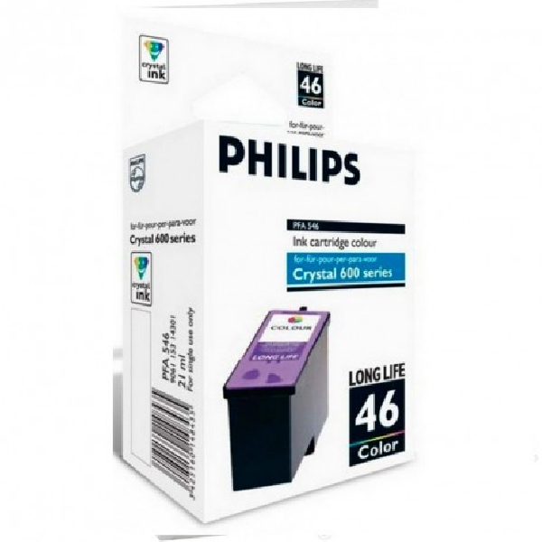Cartucho Original PHILIPS 46 Tricolor - PFA546