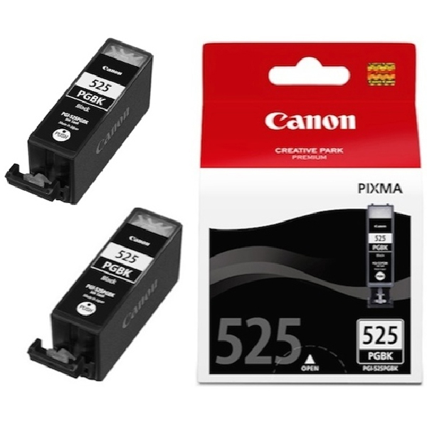 Cartucho Inkjet original PGI525BKPACK2 canon negro