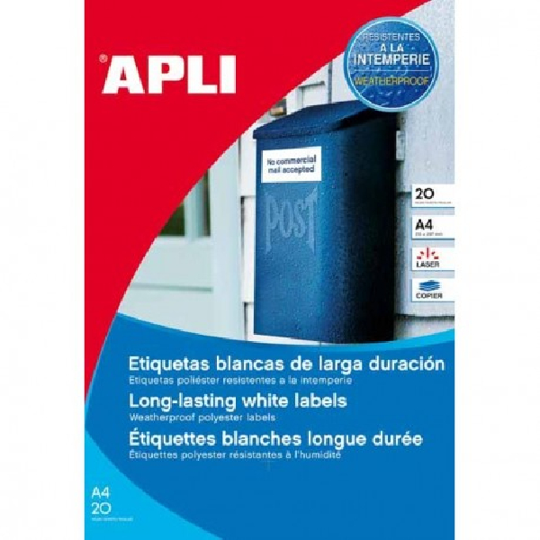 Papel - Etiquetas PL01228 apli