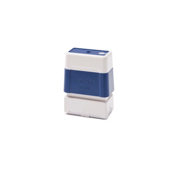 Sello Original BROTHER 14 x 38 mm Azul - PR1438E