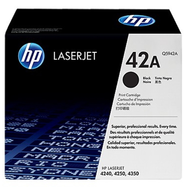 Toner original Q5942A hp negro