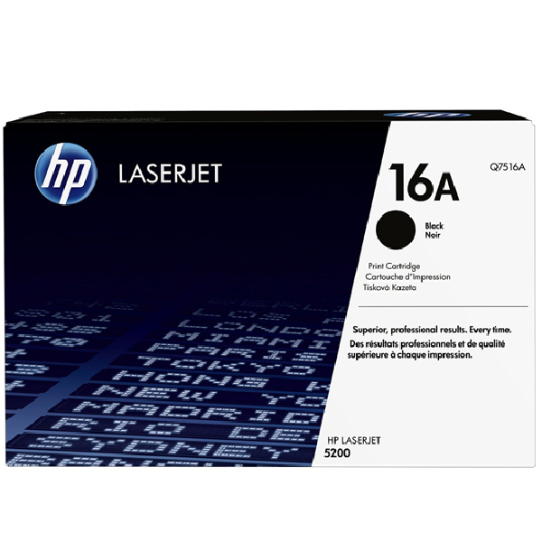 Toner original Q7516A hp negro