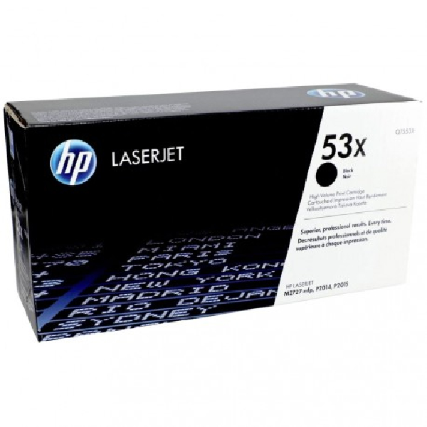 HP - Toner 53X Original Negro 7000 pág. - Q7553X