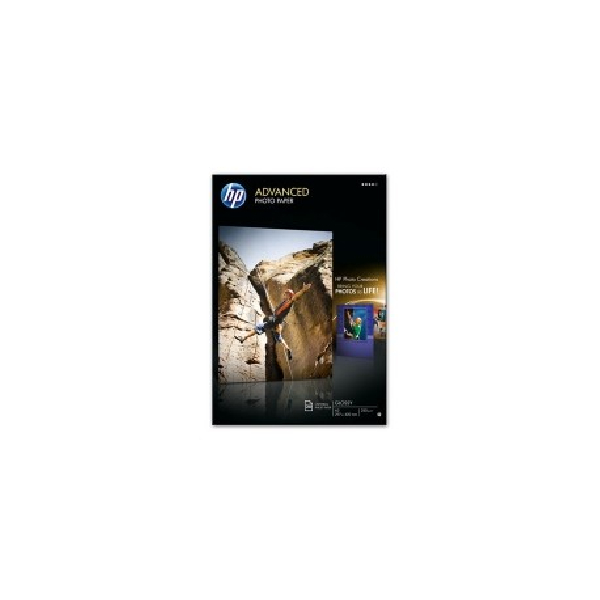Papel Fotográfico Original HP Advanced Glossy A3 250 gr 20 Hojas - Q8697A