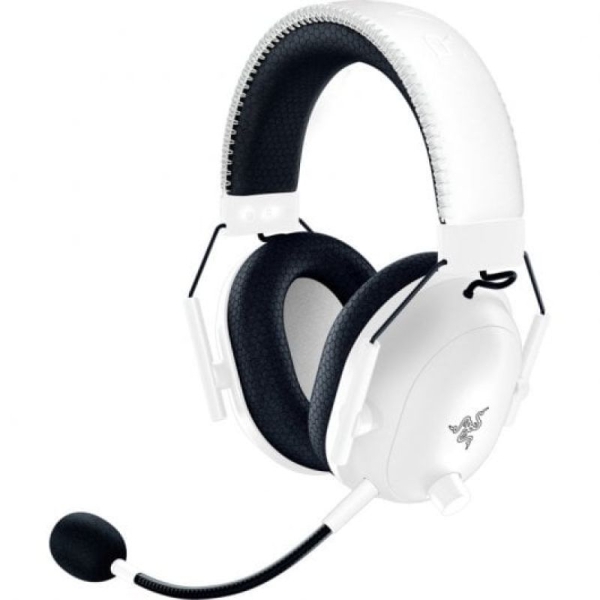 Auriculares Gaming Diadema Inalámbricos RAZER BlackShark V2 Pro 2023 · Inalámbricos · 50mm · BT 5.2 · Bat. 70h · Blanco