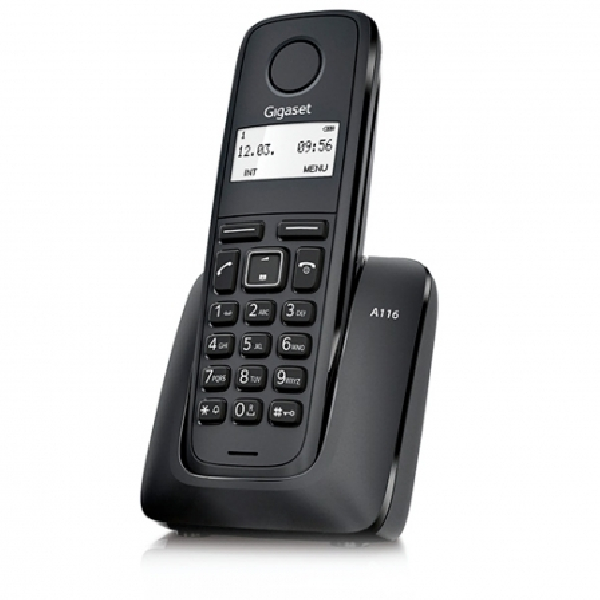 TELEFONO DECT GIGASET A116 NEGRO