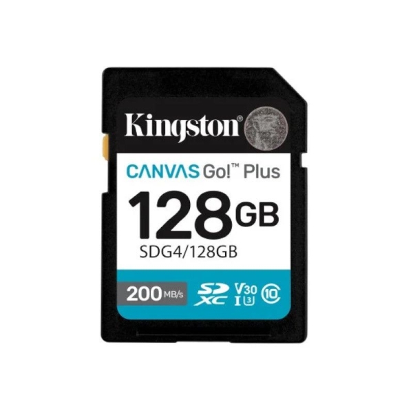 Tarjeta de Memoria KINGSTON SDG4/128GB - 128GB · Clase 10