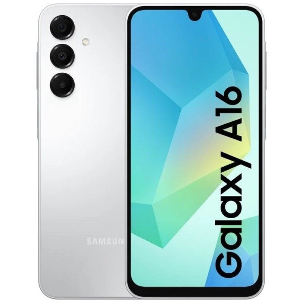 Smartphone SAMSUNG Galaxy A16 - Octa-Core · 6.7" AMOLED · 4GB · 128GB · Android 14 · Gris