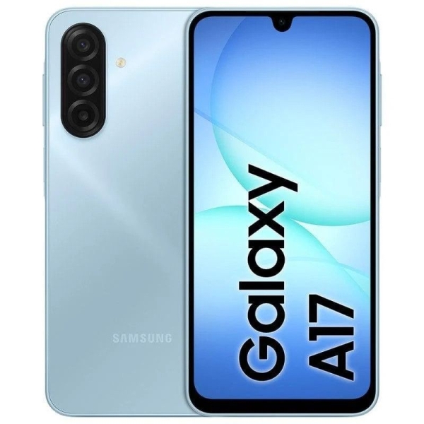 Smartphone SAMSUNG Galaxy A17- MediaTek G99 · 6.7" AMOLED · 4GB · 128GB · Android · Azul