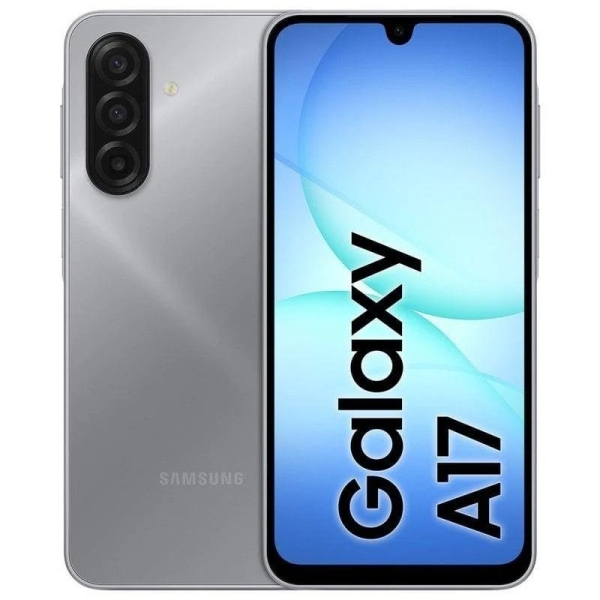 Smartphone SAMSUNG Galaxy A17 - NFC · Exynos 1330 · 6.7" AMOLED · 8GB · 256GB · Android 15 · Gris
