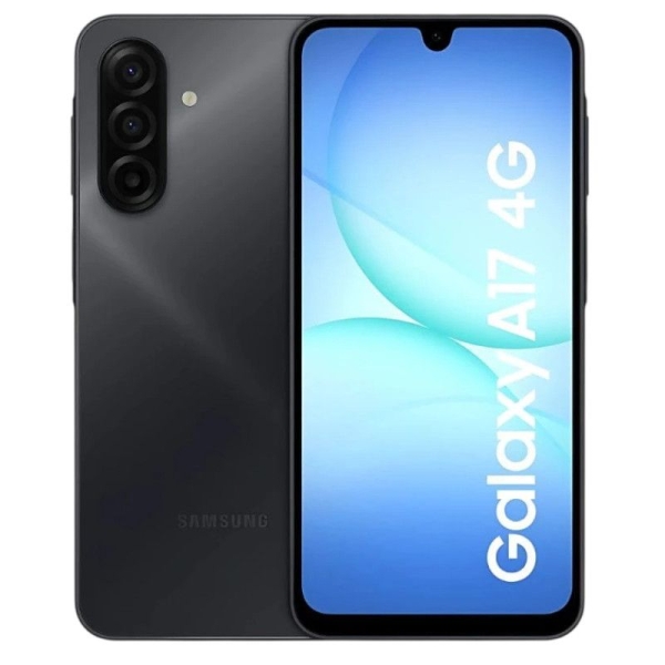 Smartphone SAMSUNG Galaxy A17 - NFC · Exynos 1330 · 6.7" AMOLED · 8GB · 256GB · Android 15 · Negro