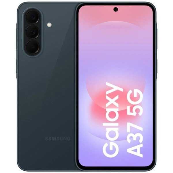 Smartphone SAMSUNG Galaxy A37 - 5G · NFC · Exynos 1480 · 6.7" AMOLED · 8GB · 256GB · Android 15 · Verde Oscuro
