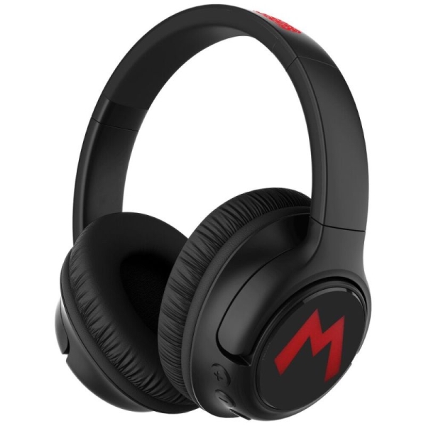 Auriculares Diadema Inalambricos BLADE Super Mario Bros - BT 5.3 · Jack 3,5mm · USB Tipo C · PS5 · Bat. 500mAh · Microfono · Negro